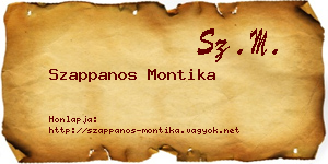 Szappanos Montika névjegykártya
